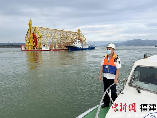 9月7日，福州海事保障出運(yùn)。何羚珊 攝