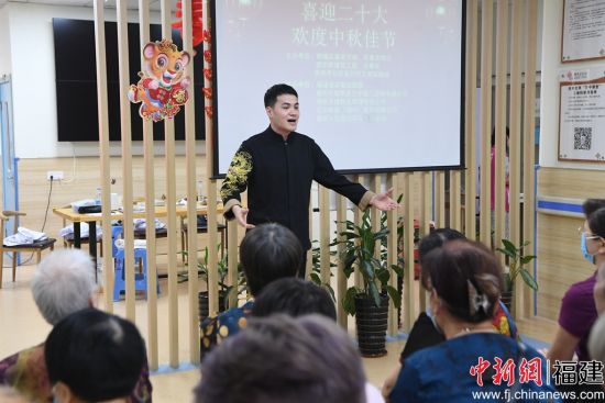 閩劇戲歌表演。記者 劉可耕 攝