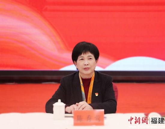 蕉城區(qū)政協(xié)主席陳秀鶯。 林榕生 攝